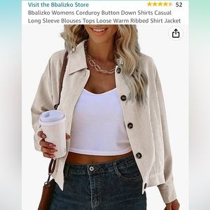 ✨Brand New without tags✨ Women’s Corduroy Jacket